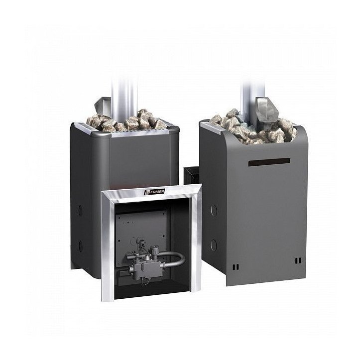 Газовая печь Ермак Уралочка 12 с Автоматикой (Сталь)