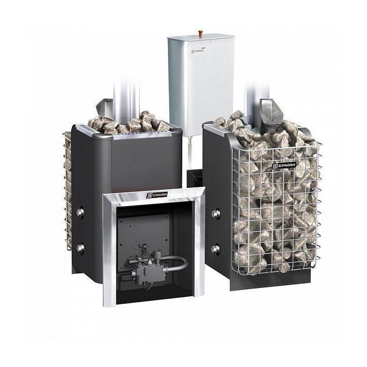 Газовая печь Ермак Уралочка 12 с Автоматикой (Сталь)