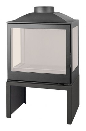 Печь LCI 5 GFLR Stove, два боковых стекла (Liseo Castiron)