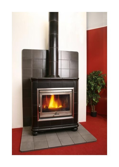 Чугунная изразцовая печь камин Regnier Летиция / Laetitia