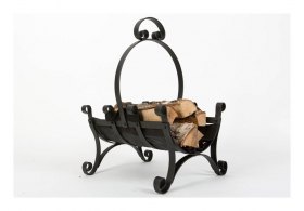 Дровница с ручкой