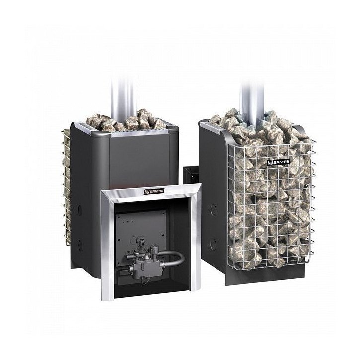 Газовая печь Ермак Уралочка 20 с Автоматикой (Сталь)