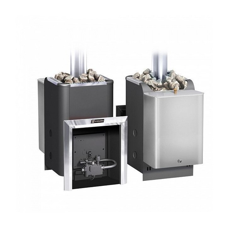 Газовая печь Ермак Уралочка 20 с Автоматикой (Сталь)