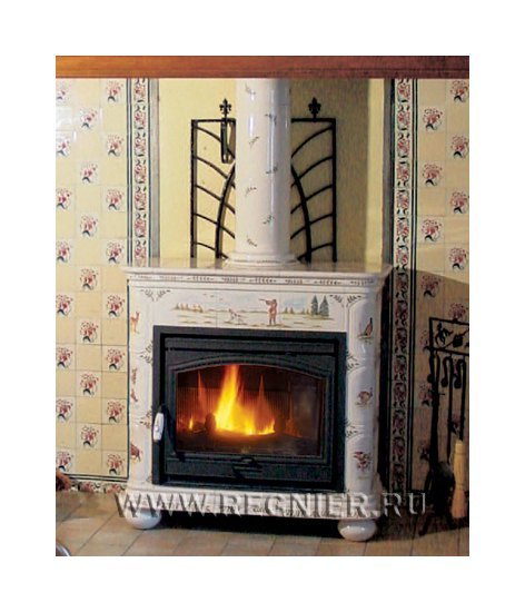 Изразцовая печь камин Regnier Мартин / Martine