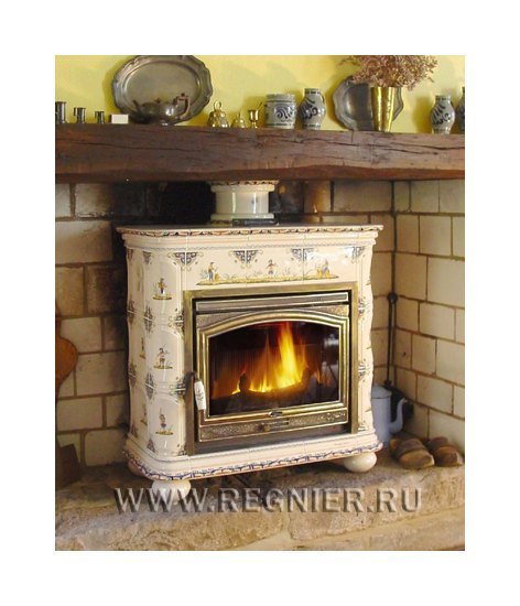 Изразцовая печь камин Regnier Мартин / Martine