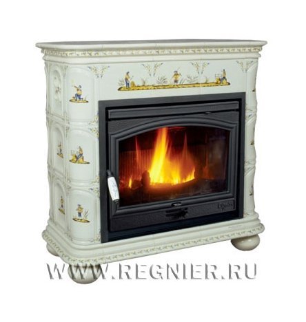 Изразцовая печь камин Regnier Мартин / Martine