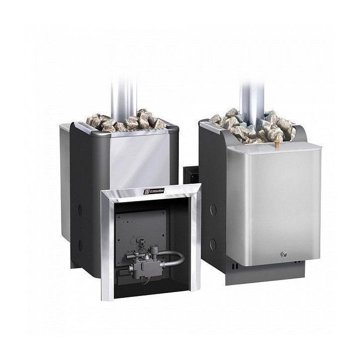 Газовая печь Ермак Уралочка 20-Н с Автоматикой (Нержавейка)