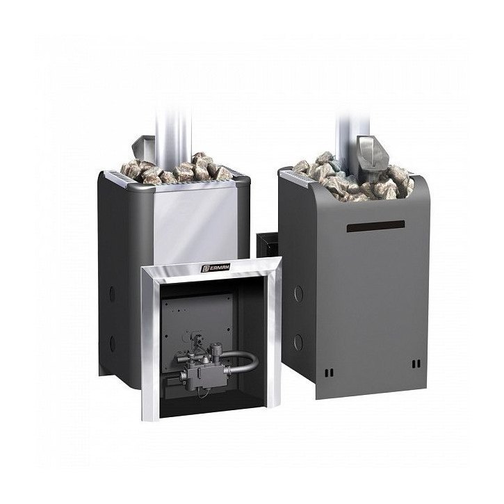 Газовая печь Ермак Уралочка 20-Н с Автоматикой (Нержавейка)