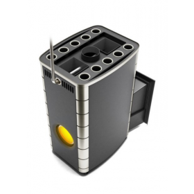 Дровяная печь для бани TMF Гекла Inox БСЭ ЗК Иллюминатор антрацит НВ