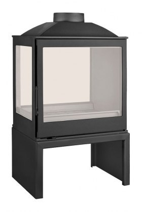 Печь LCI 5 GDFs Stove, двусторонняя, стекло слева (Liseo Castiron)