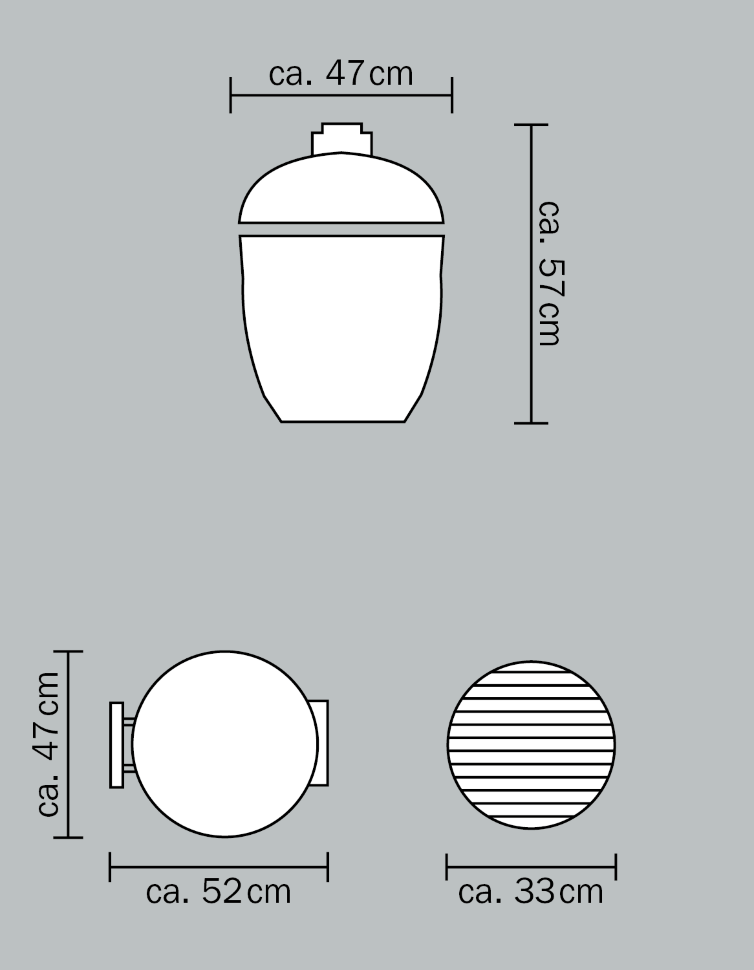 Барбекю-гриль Monolith GRILL Junior (S) без подставки