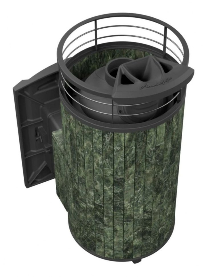 Банная печь Атмосфера XL Змеевик + сетка с Тоннелем