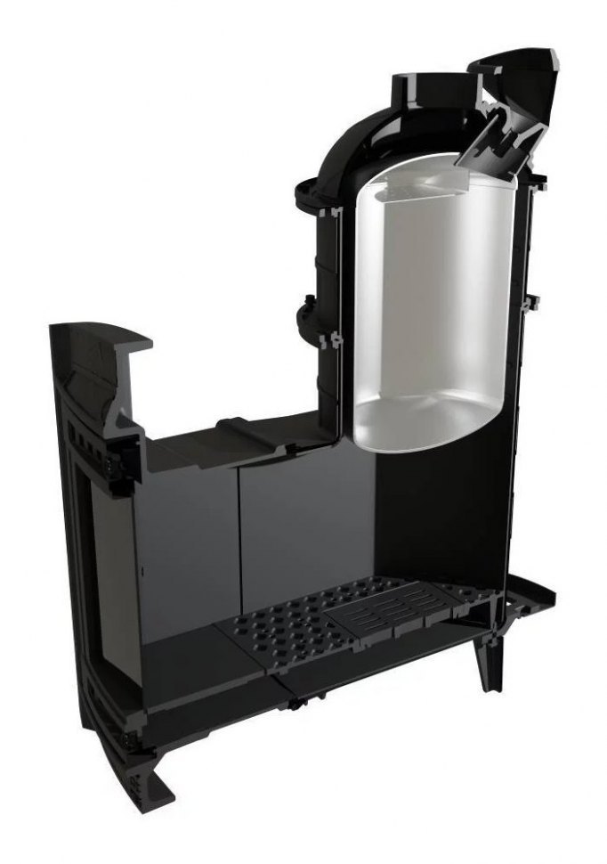 Банная печь Атмосфера XL в ламелях Змеевик