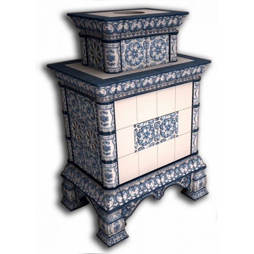 Каминная облицовка КимрПечь Кострома центральная двухъярусная Февраль