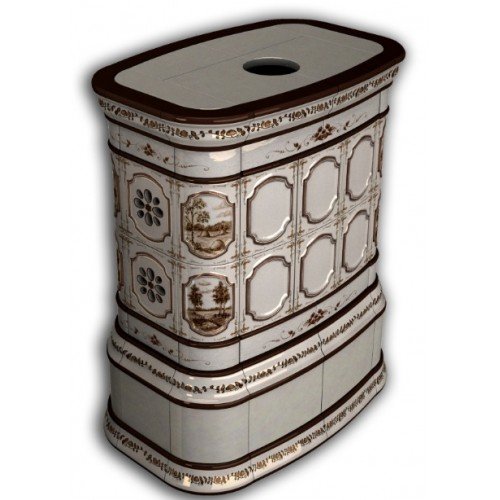 Каминная облицовка КимрПечь Сконе центральная Деревня