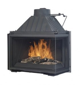 Каминная топка Godin 757-2V SR / 757 SR, 2 стекла