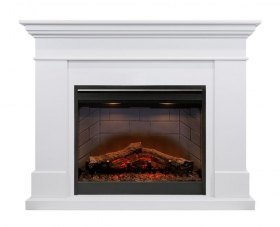 Каминокомплект California - Алебастр (Высота 1005мм) с очагом Symphony 26'' DF2608-INT