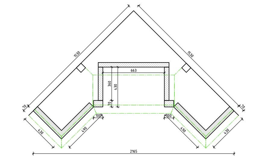 Каминная облицовка Sunhill Capri