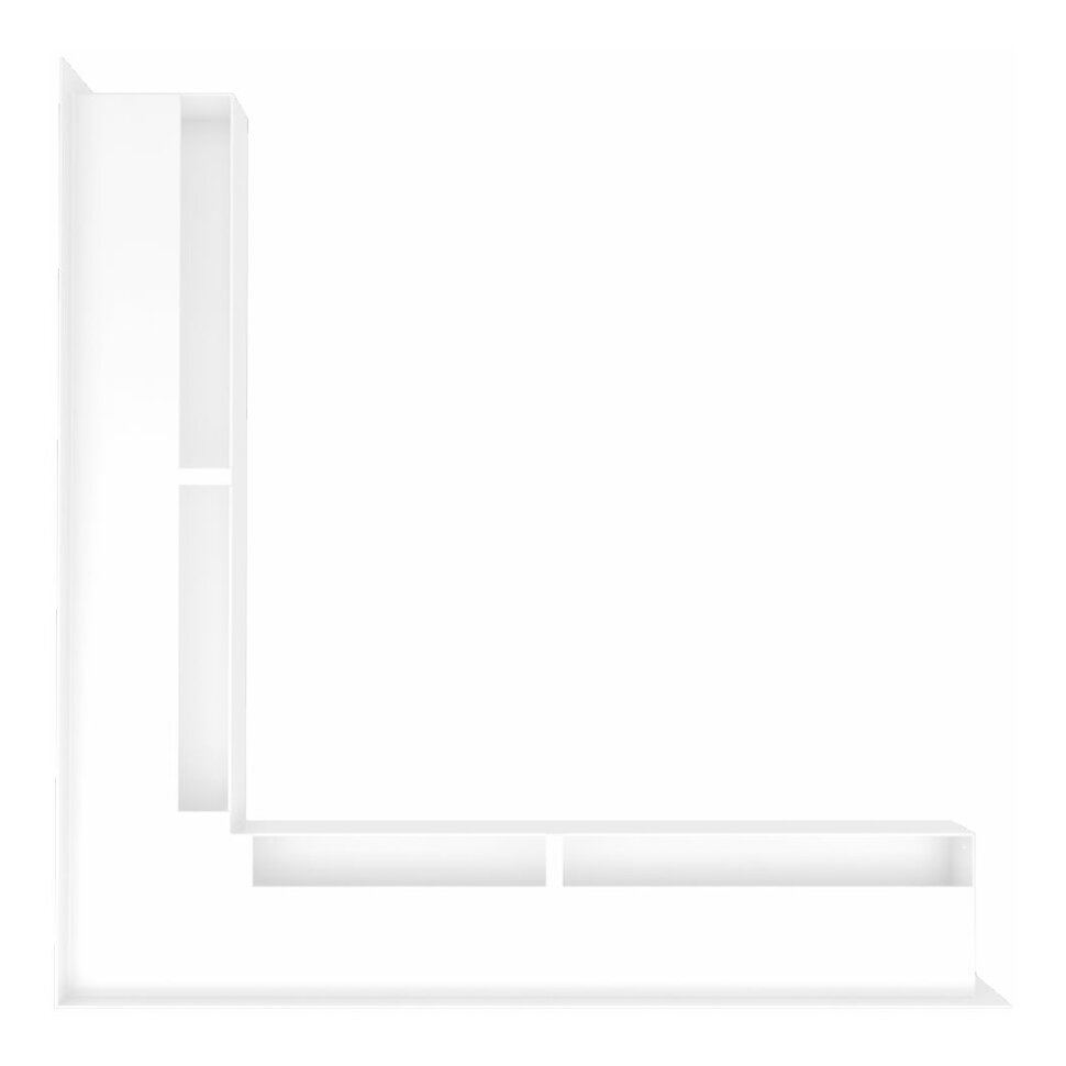 Решетка вентиляционная угловая LUFT NS/60