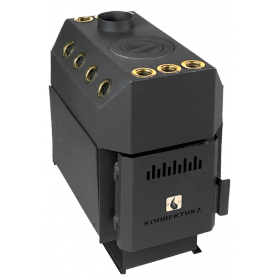 Отопительная печь Конвектика Ставр 9Ч (с чугунным кружком)