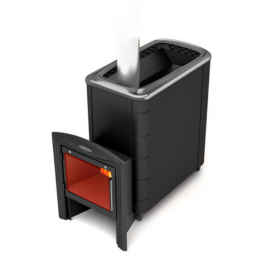 Дровяная печь для бани TMF Тунгуска XXL 2013 Inox Витра антрацит