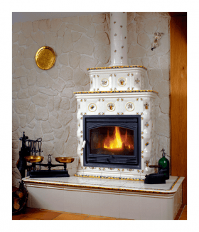 Изразцовая печь камин Regnier Перрин / Perrine