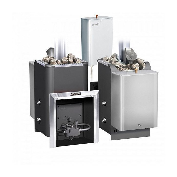 Газовая печь Ермак Уралочка 24 с Автоматикой (Сталь)