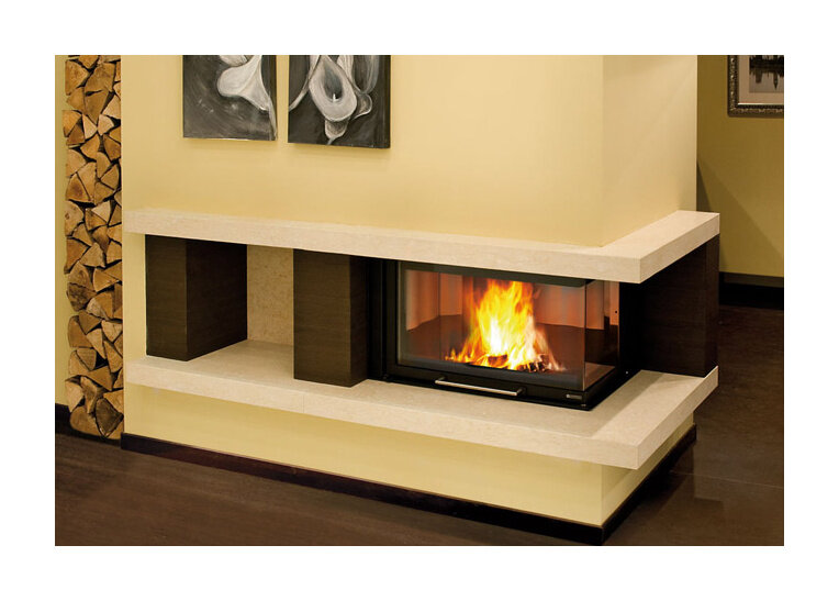 Каминная топка La Nordica Monoblocco 800 Angolo SX