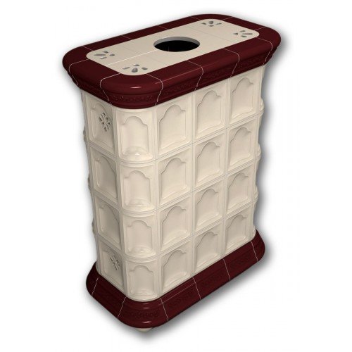 Каминная облицовка КимрПечь Истра центральная Вишня