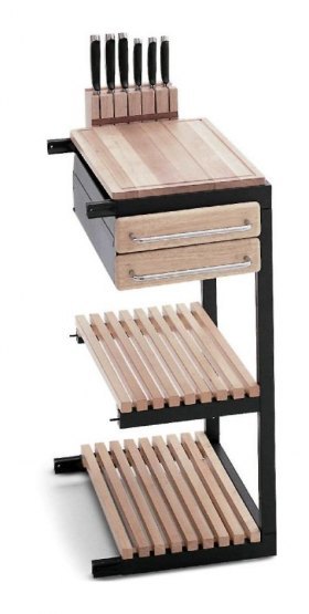 Газовый гриль Mr. Chef, модуль Стол для готовки (Palazzetti)