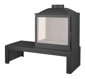 Печь LCI 5 GFL Table, стекло слева (Liseo Castiron)