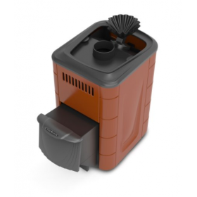 Дровяная печь для бани TMF Гейзер Мини 2016 Carbon ДА ЗК терракота