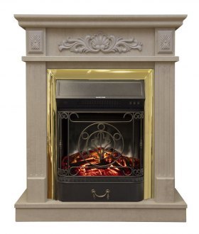Электрокамин RealFlame Adelaida WT с Majestic Lux S BR