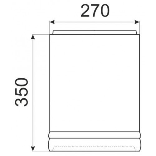Труба КимрПечь D200 мм расписная