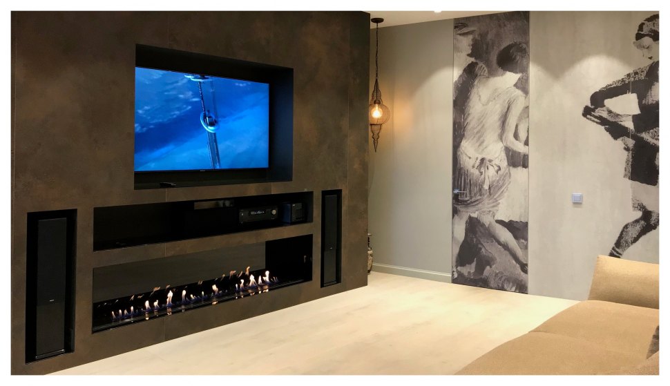 Автоматический биокамин GlammFire EvoPlus 1600 (горелка), с пультом ДУ