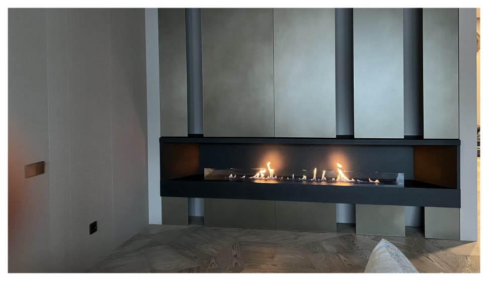 Автоматический биокамин GlammFire EvoPlus 1600 (горелка), с пультом ДУ