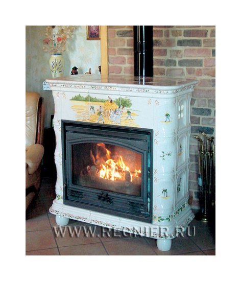 Изразцовая печь камин Regnier Шарлин / Charline
