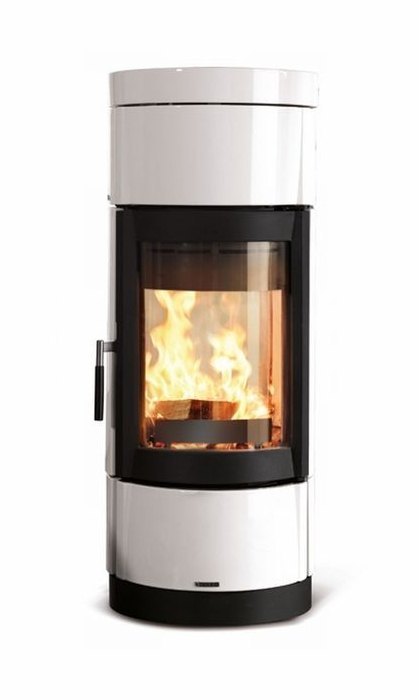 Печь-камин La Nordica Fortuna Bifacciale Bianco Infinity