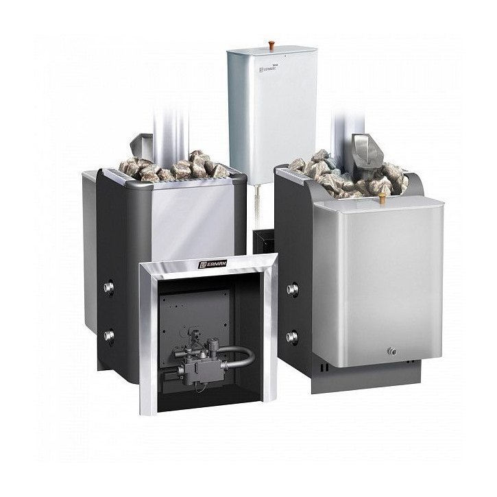 Газовая печь Ермак Уралочка 24-Н с Автоматикой (Нержавейка)