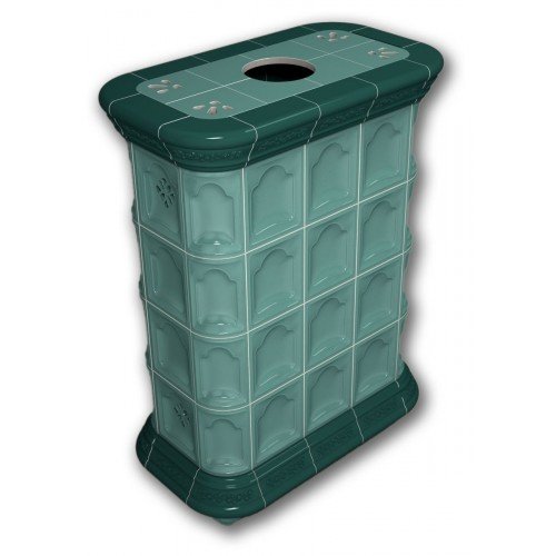 Каминная облицовка КимрПечь Истра центральная Волна