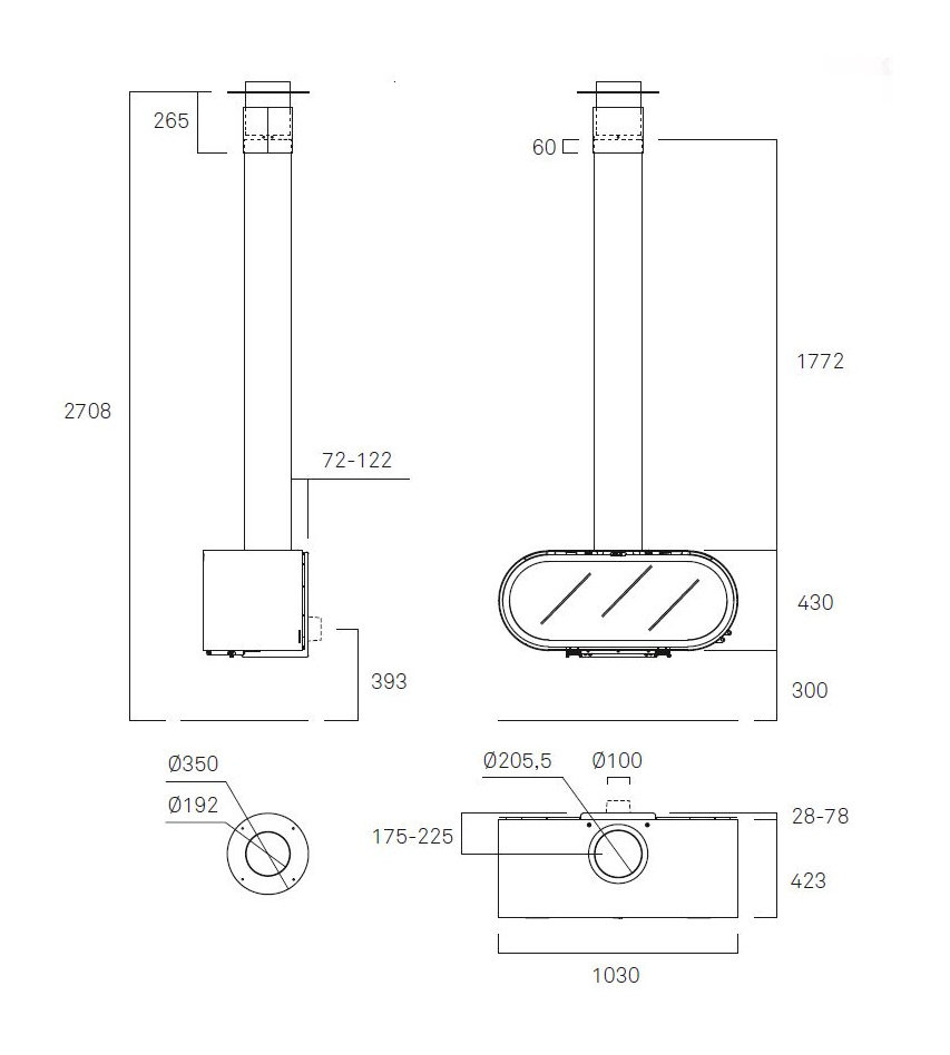 Камин Rocal D-8