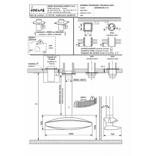 Камин дровяной Focus Antefocus