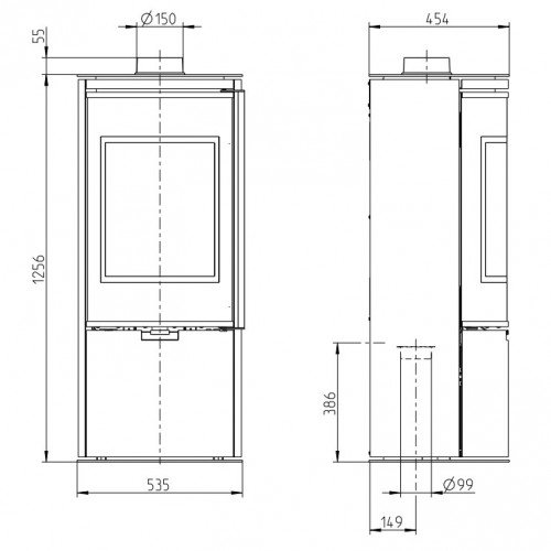 Печь-камин Thorma TOLEDO
