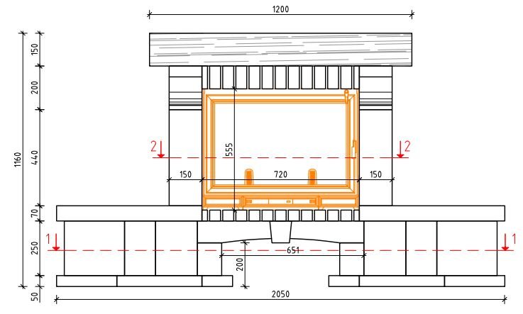 Каминная облицовка Sunhill Roanne