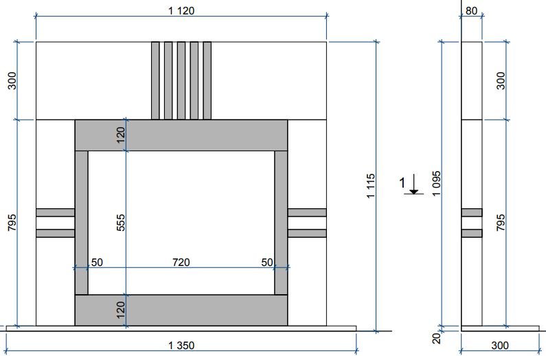 Каминная облицовка Sunhill Tempus