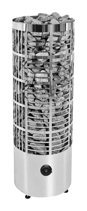 Электрическая печь для сауны BORN Line 90, встроенный пульт