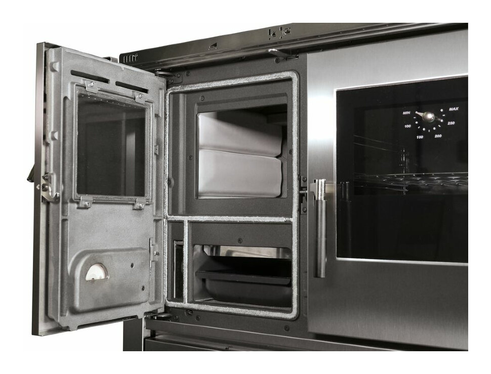 Отопительно-варочная печь La Nordica Padova Inox