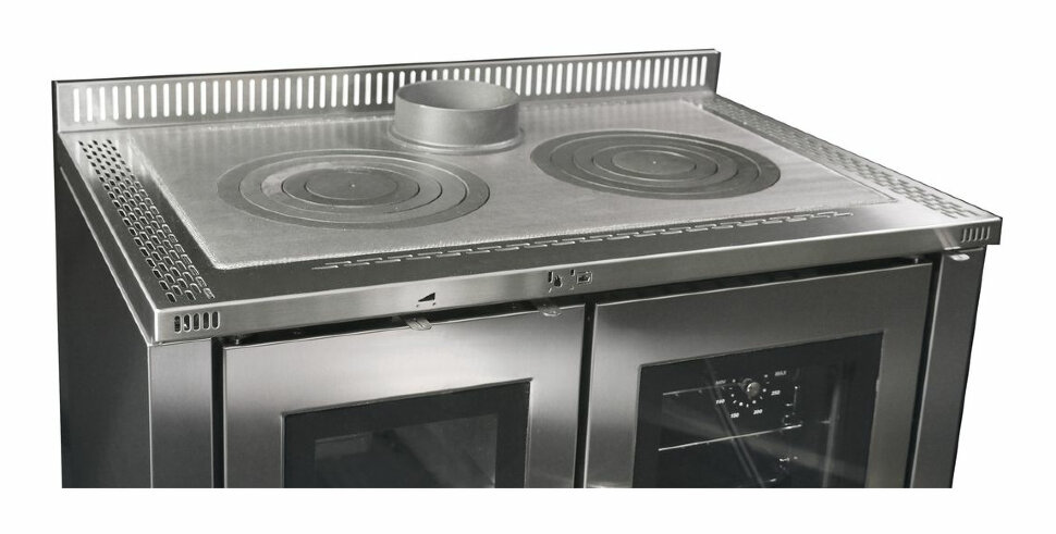 Отопительно-варочная печь La Nordica Padova Inox