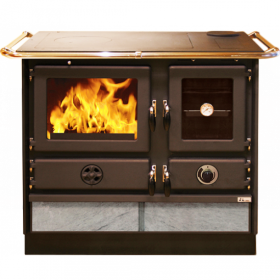 Отопительно-варочная печь с водяным контуром MBS Super Thermo Magnum Stone L