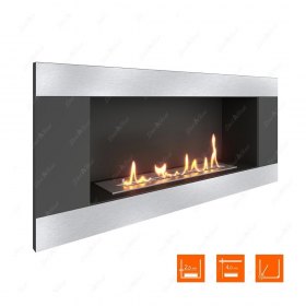Биокамин в нишу SteelHeat LONG-H 900 Small (Стандарт)